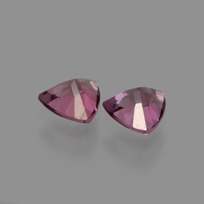 Rhodolite Garnet Gemstone in 5 x 5 mm (calibrated) Size for Sale, Rhodolite Garnet Stone in Purple Rose Color