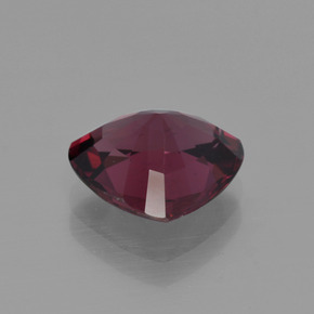 Rhodolite Garnet Gemstone in 10.2 x 9 mm Size for Sale, Rhodolite Garnet Stone in Raspberry Red Color