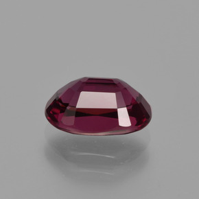 Rhodolite Garnet Gemstone in 8.6 x 6 mm Size for Sale, Rhodolite Garnet Stone in Raspberry Red Color