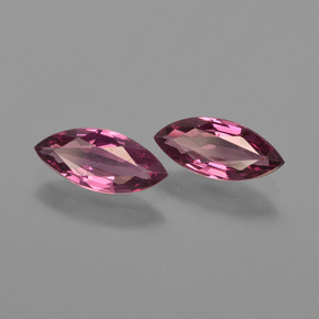 1.98 ctw Purple Rhodolite Garnet Stones, Natural Rhodolite Garnet in Marquise Facet Shape for Sale