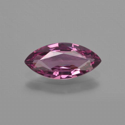 Púrpura medio Granate Rodolita Gema - 1.3ct Forma marquesa (ID: 412979)
