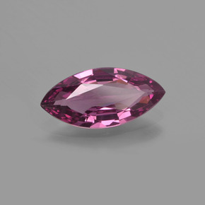 1.29 ct Purple Rhodolite Garnet Stone, Natural Rhodolite Garnet in Marquise Facet Shape for Sale