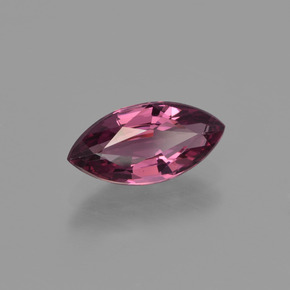1.46 ct Red Rhodolite Garnet Stone, Natural Rhodolite Garnet in Marquise Facet Shape for Sale