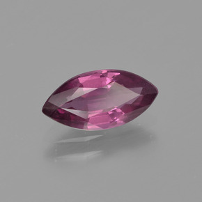 1.22 ct Purple Rhodolite Garnet Stone, Natural Rhodolite Garnet in Marquise Facet Shape for Sale