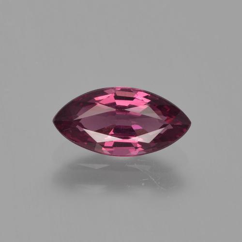 Púrpura baya rosado Granate Rodolita Gema - 1.1ct Forma marquesa (ID: 413049)