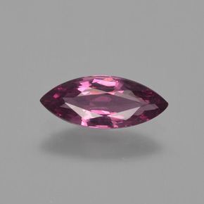 Rapberry Red Purple Родолит Гранат Камень - 1ct Фасетная Маркиза (ID: 413051)