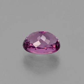 Rhodolite Garnet Gemstone in 7.1 x 5.4 mm Size for Sale, Rhodolite Garnet Stone in Raspberry Red Color