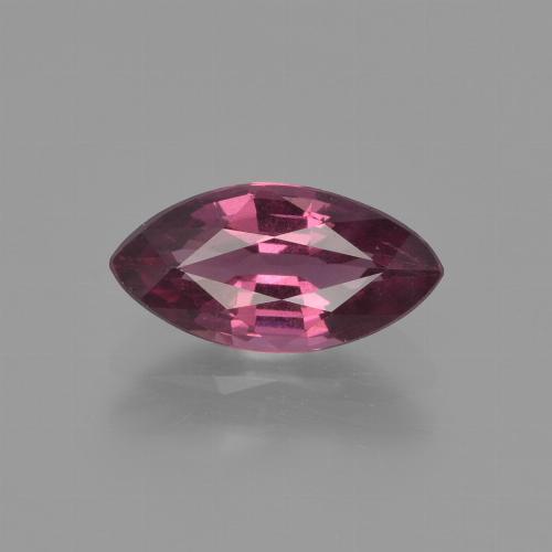Purple-Red Родолит Гранат Камень - 1.3ct Фасетная Маркиза (ID: 413092)