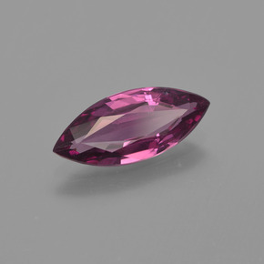 1.84 ct Red Rhodolite Garnet Stone, Natural Rhodolite Garnet in Marquise Facet Shape for Sale