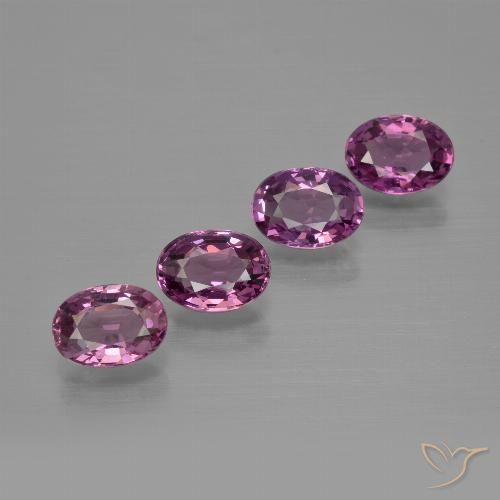 4.06ctw Natural Sangria Rhodolite Garnet, Oval, VS