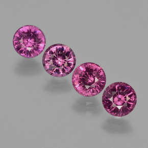 0.7ct Round Facet Raspberry Red Rhodolite Garnet for sale thumb image of 0.7ct Round Facet Raspberry Red Rhodolite Garnet (ID: 413310)