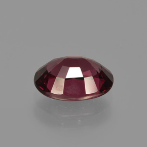 Rhodolite Garnet Gemstone in 8.7 x 6.7 mm Size for Sale, Rhodolite Garnet Stone in Raspberry Red Color