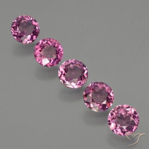 2.69ctw Natural Medium-Dark Purple Rhodolite Garnet, Round, VS