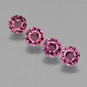 0.6ct Round Facet Raspberry Red Rhodolite Garnet Gem for sale 0.6ct Round Facet Raspberry Red Rhodolite Garnet Gem (ID: 415190)