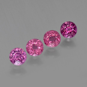 0.4ct Round Facet Raspberry Red Rhodolite Garnet for sale thumb image of 0.4ct Round Facet Raspberry Red Rhodolite Garnet (ID: 415205)