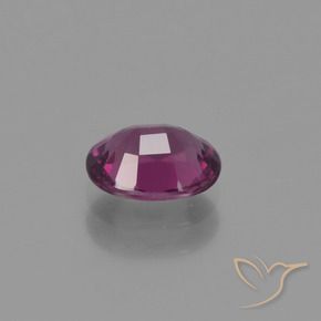Rhodolite Garnet Gemstone in 6.9 x 5.3 mm Size for Sale, Rhodolite Garnet Stone in Medium Purple Color