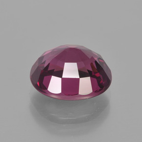 Rhodolite Garnet Gemstone in 10.3 x 9.1 mm Size for Sale, Rhodolite Garnet Stone in Raspberry Red Color