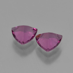 Rhodolite Garnet Gemstone in 5 x 5 mm (calibrated) Size for Sale, Rhodolite Garnet Stone in Purple Rose Color