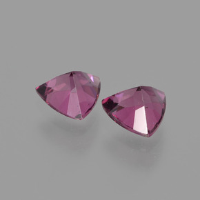 Rhodolite Garnet Gemstone in 5 x 5 mm (calibrated) Size for Sale, Rhodolite Garnet Stone in Pinkish Rose Color