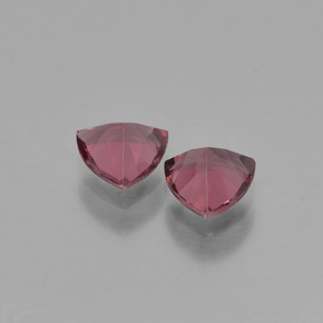 Rhodolite Garnet Gemstone in 5 x 5 mm (calibrated) Size for Sale, Rhodolite Garnet Stone in Pinkish Rose Color