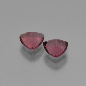 Rhodolite Garnet Gemstone in 5 x 5 mm (calibrated) Size for Sale, Rhodolite Garnet Stone in Pinkish Rose Color