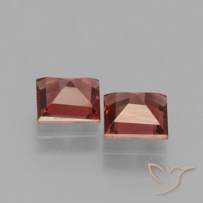 Rhodolite Garnet Gemstones in 5 x 5 mm (calibrated) Size for Sale, Rhodolite Garnet Stones in Deep Scarlet Red Color