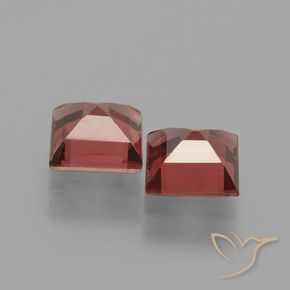 Rhodolite Garnet Gemstones in 5 x 5 mm (calibrated) Size for Sale, Rhodolite Garnet Stones in Dark Red Color