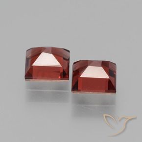 Rhodolite Garnet Gemstones in 5 x 5 mm (calibrated) Size for Sale, Rhodolite Garnet Stones in Dark Red Color