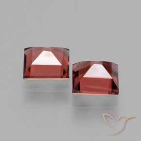 Rhodolite Garnet Gemstones in 5 x 5 mm (calibrated) Size for Sale, Rhodolite Garnet Stones in Medium Red Color