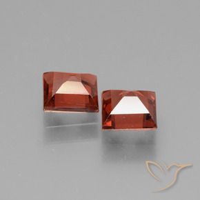 Rhodolite Garnet Gemstones in 5 x 5 mm (calibrated) Size for Sale, Rhodolite Garnet Stones in Deep Red Color