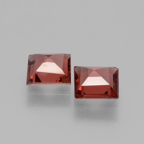 Rhodolite Garnet Gemstones in 4.9 x 4.9 mm Size for Sale, Rhodolite Garnet Stones in Pinkish Rose Color