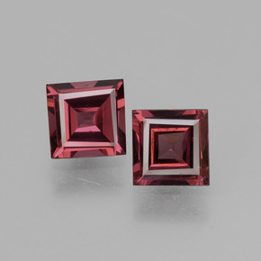 1.3ct Square Facet Pinkish Rose Rhodolite Garnet for sale thumb image of 1.3ct Square Facet Pinkish Rose Rhodolite Garnet (ID: 431637)
