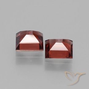 Rhodolite Garnet Gemstones in 5 x 5 mm (calibrated) Size for Sale, Rhodolite Garnet Stones in Deep Red Color