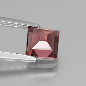 Rhodolite Garnet Gemstone in 5.2 x 5.1 mm Size for Sale, Rhodolite Garnet Stone in Pinkish Rose Color