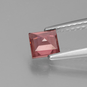 Rhodolite Garnet Gemstone in 4.4 x 4.4 mm Size for Sale, Rhodolite Garnet Stone in Pinkish Rose Color