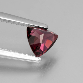 Rhodolite Garnet Gemstone in 5.4 x 5.3 mm Size for Sale, Rhodolite Garnet Stone in Pinkish Rose Color
