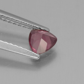 Rhodolite Garnet Gemstone in 4.8 x 4.8 mm Size for Sale, Rhodolite Garnet Stone in Pinkish Rose Color