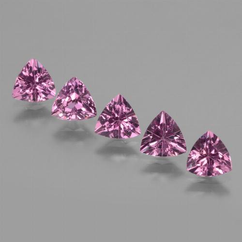 Deep Purple Rhodolite Garnet Gem - 0.5ct Trillion Facet (ID: 432318)