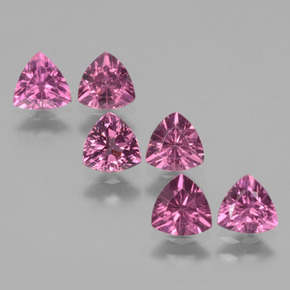 0.5ct Trillion Facet Pinkish Rose Rhodolite Garnet for sale thumb image of 0.5ct Trillion Facet Pinkish Rose Rhodolite Garnet (ID: 432325)