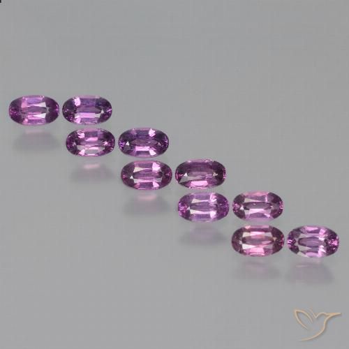 2.94ctw Natural Pinkish Purple Rhodolite Garnet, Oval, VS