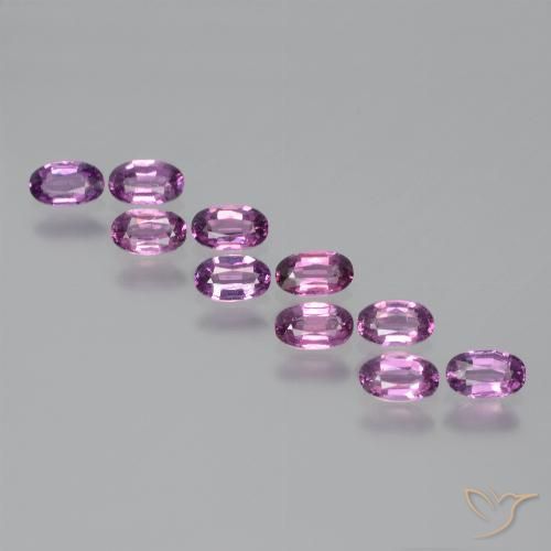 2.55ctw Natural Intense Purple Rhodolite Garnet, Oval, VS