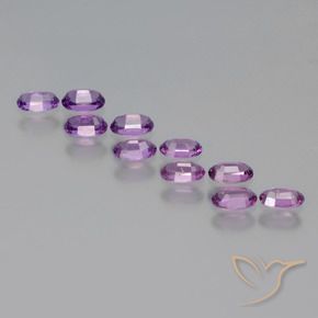 Rhodolite Garnet Gemstones in 5 x 3 mm (calibrated) Size for Sale, Rhodolite Garnet Stones in Violet Purple Color