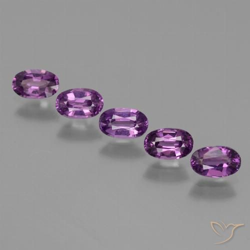 2.09ctw Natural Deep Purple Rhodolite Garnet, Oval, VS