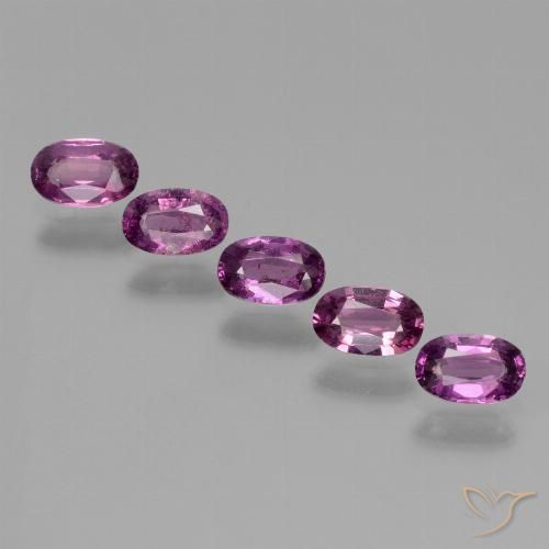 1.92ctw Natural Medium Purple Rhodolite Garnet, Oval, VS