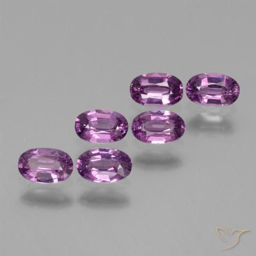 2.21ctw Natural Light Purple Rhodolite Garnet, Oval, VS