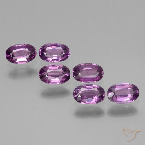 2.32ctw Natural Medium Purple Rhodolite Garnet, Oval, VS
