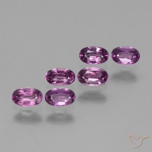 1.97ctw Natural Dark Purple Mauve Rhodolite Garnet, Oval, VS