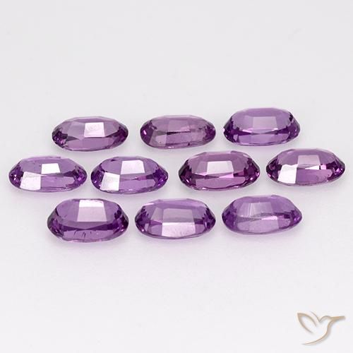 Rhodolite Garnet Gemstones in 5 x 3 mm (calibrated) Size for Sale, Rhodolite Garnet Stones in Deep Purple Color