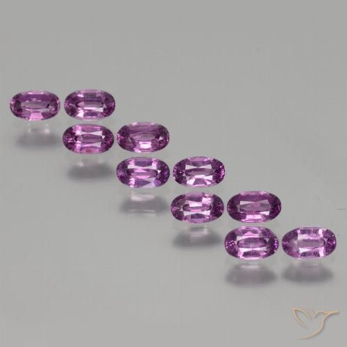 2.81ctw Natural Pinkish Purple Rhodolite Garnet, Oval, VS