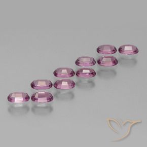 Rhodolite Garnet Gemstones in 5 x 3 mm (calibrated) Size for Sale, Rhodolite Garnet Stones in Medium Purple Color
